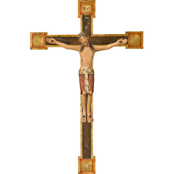 Cristo Románico en cruz